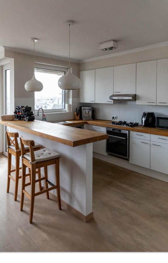 Ruim Appartement Met Prachtig Zicht Op A+ Locatie! 安特卫普 外观 照片